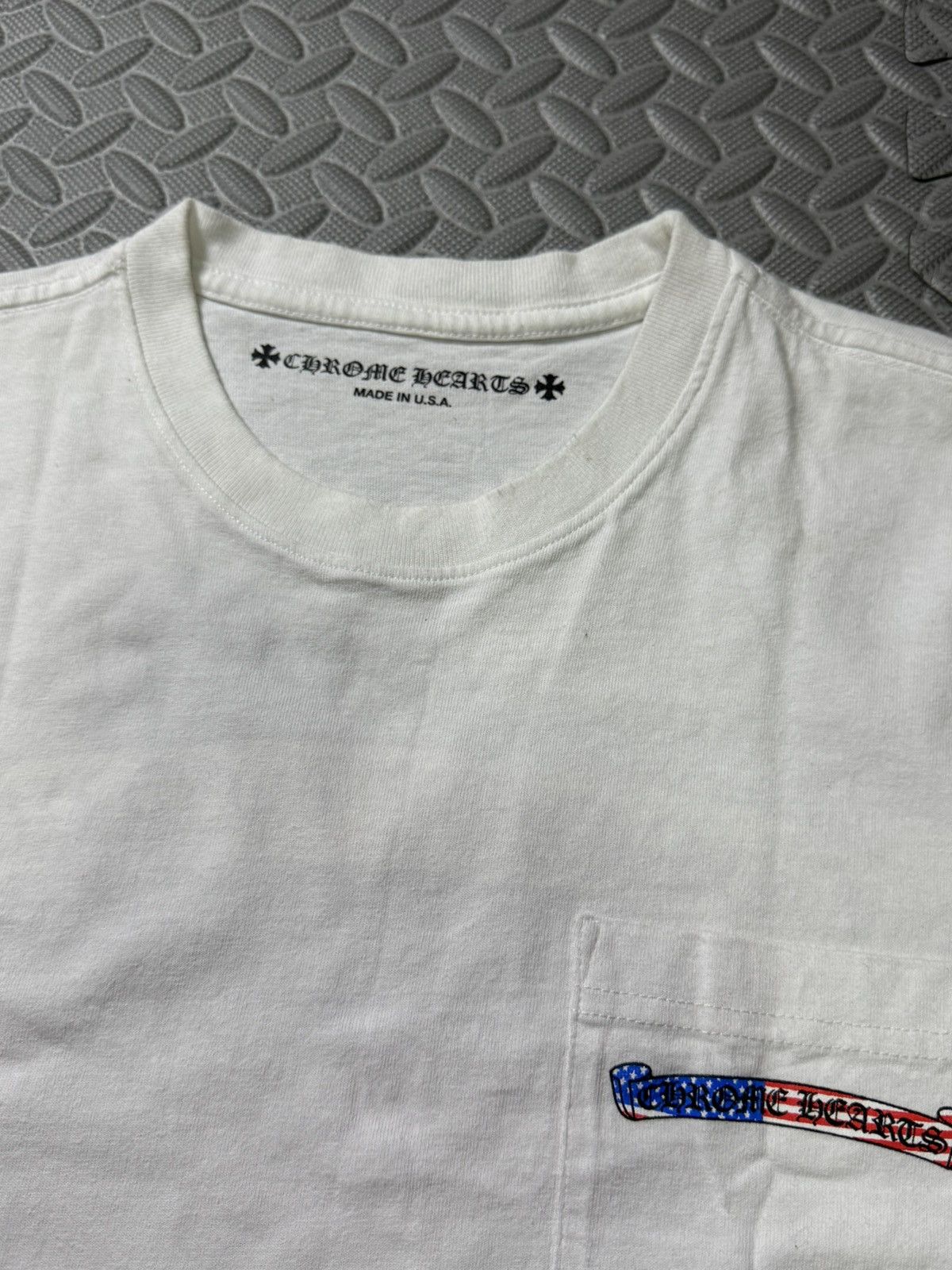 Chrome Hearts MATTY BOY AMERICAN FLAG SCROLL TEE Size US M / EU 48-50 / 2 - 11 Thumbnail