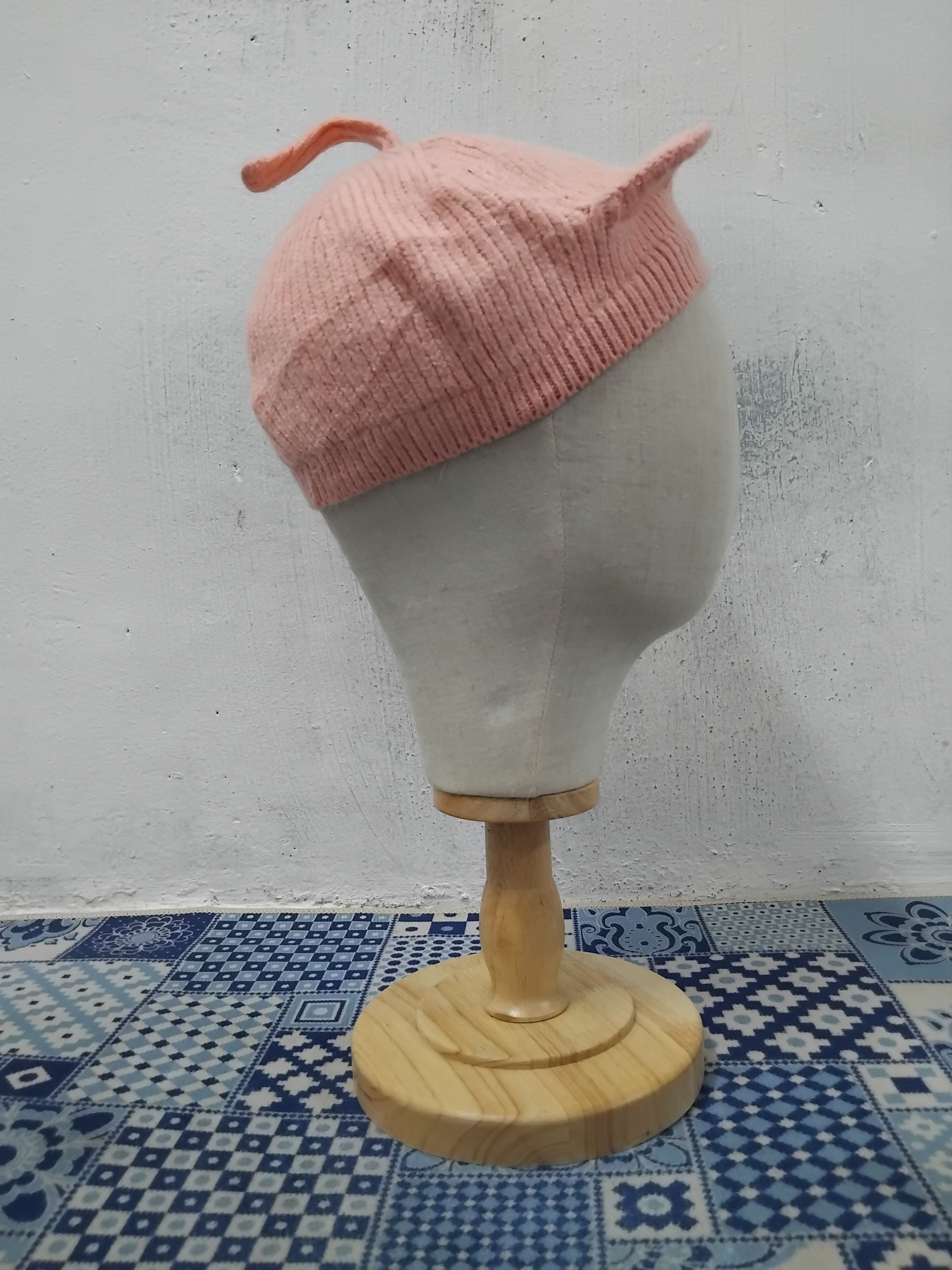 Other 💥Peach colour harajuku Japanese style hat Size ONE SIZE - 5 Thumbnail