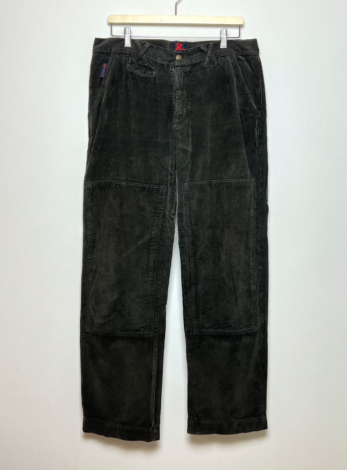 Dolce & Gabbana dolce&gabbana y2k double-knee jumbo cord pants Size US 34 / EU 50 - 1 Thumbnail