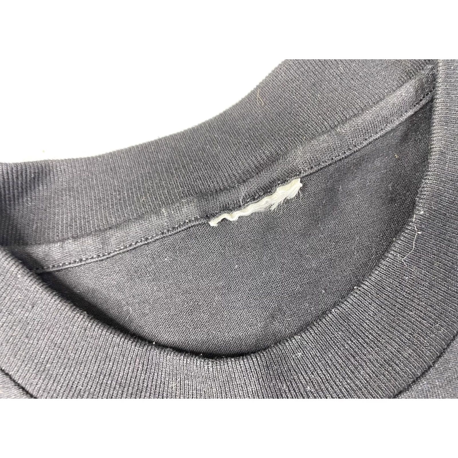 Hanes VINTAGE Hanes T-Shirt Black 1990s Philadelphia Art Expo Jeffrey Glenn Reese Short Sleeve Crew Neck Adult Large Regular Size US L / EU 52-54 / 3 - 3 Thumbnail