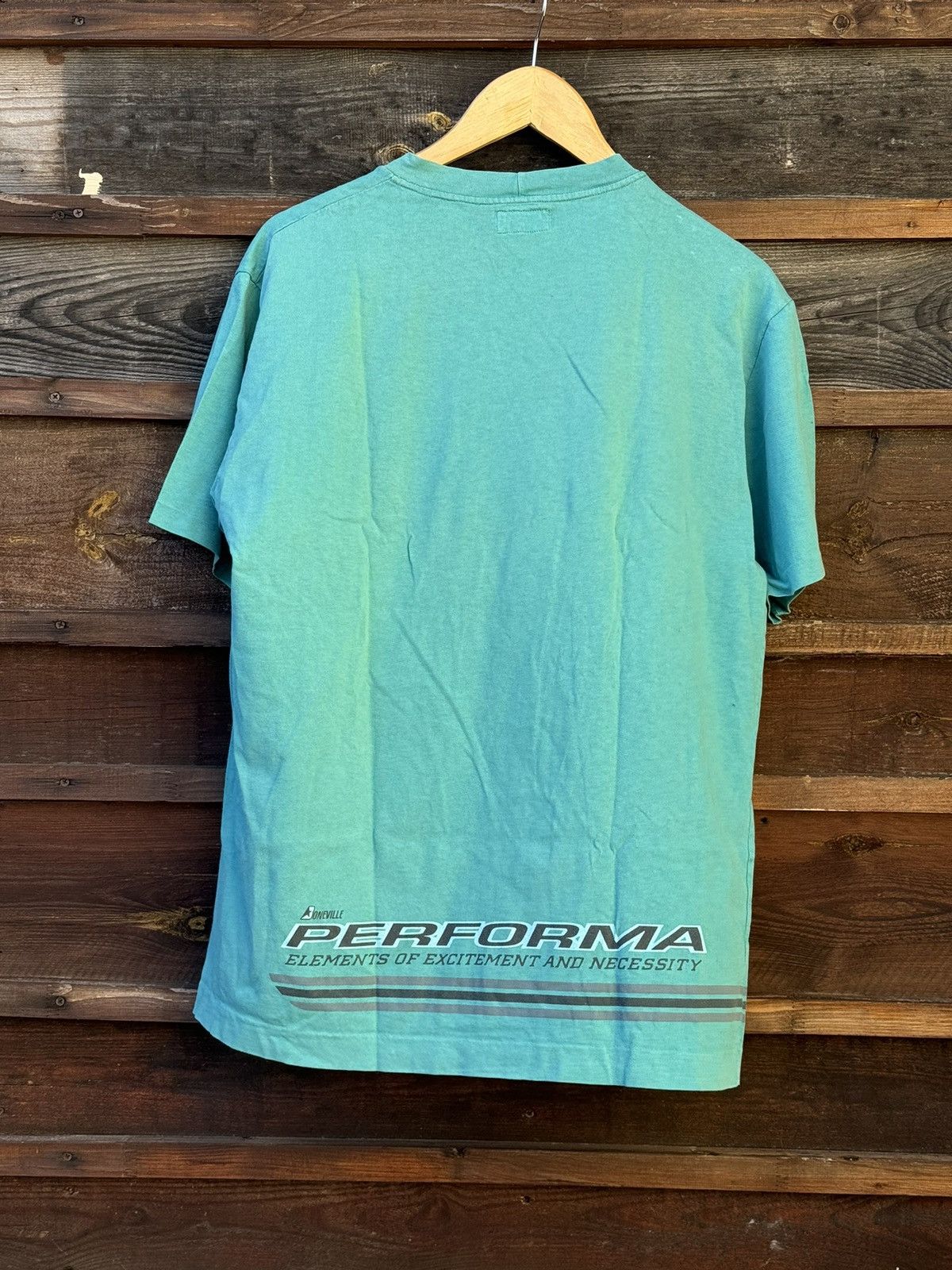 Boneville 90’s Boneville performa Vintage 80’s t-shirt tee rare CP Size US L / EU 52-54 / 3 - 7 Thumbnail
