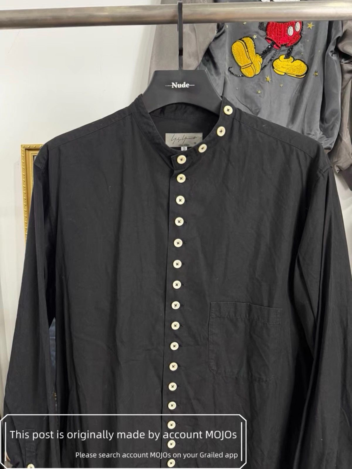 Yohji Yamamoto Sz 3 Yohji Yamamoto Pour Homme Multi Button Shirt mojos4224 Size US L / EU 52-54 / 3 - 2 Thumbnail