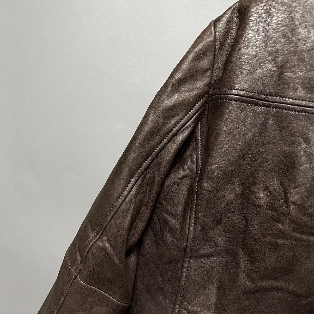 Hugo Boss Hugo Boss Leather Jacket Lamb Exclusive Custom Size US M / EU 48-50 / 2 - 3 Thumbnail