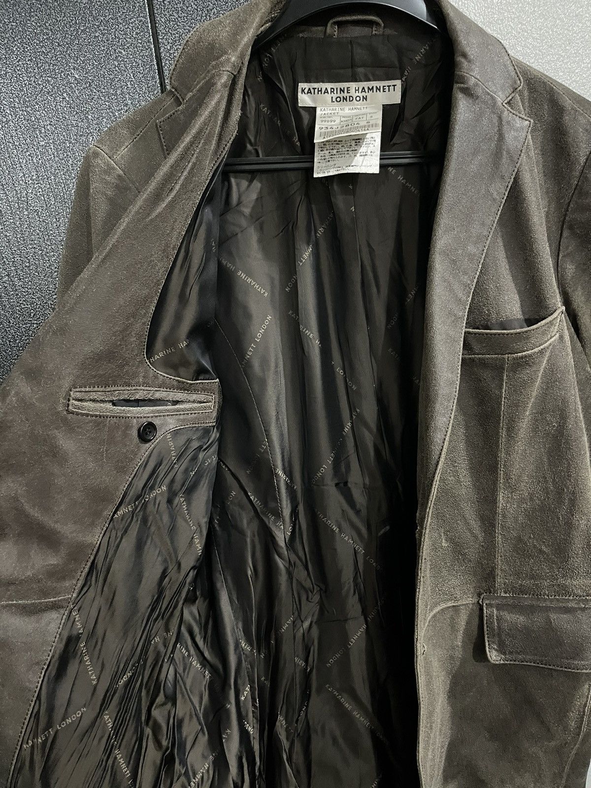 Katharine Hamnett London Vintage Katharine Hamnett London Cow Leather Jacket Size US S / EU 44-46 / 1 - 11 Thumbnail