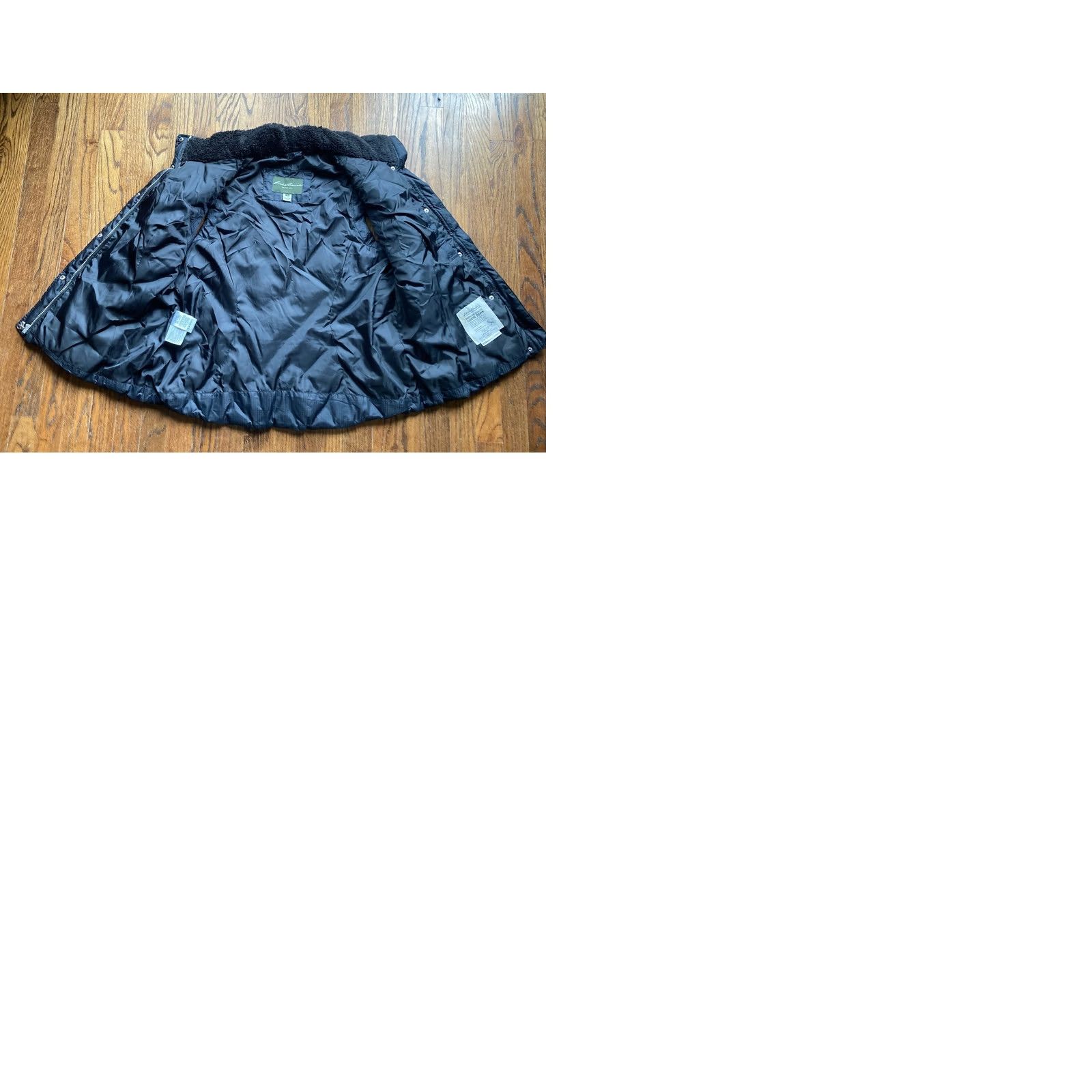 Eddie Bauer Eddie Bauer Womens Vest XL Black Goose Down Puffer Quilted EB650 Size XL / US 12-14 / IT 48-50 - 9 Thumbnail
