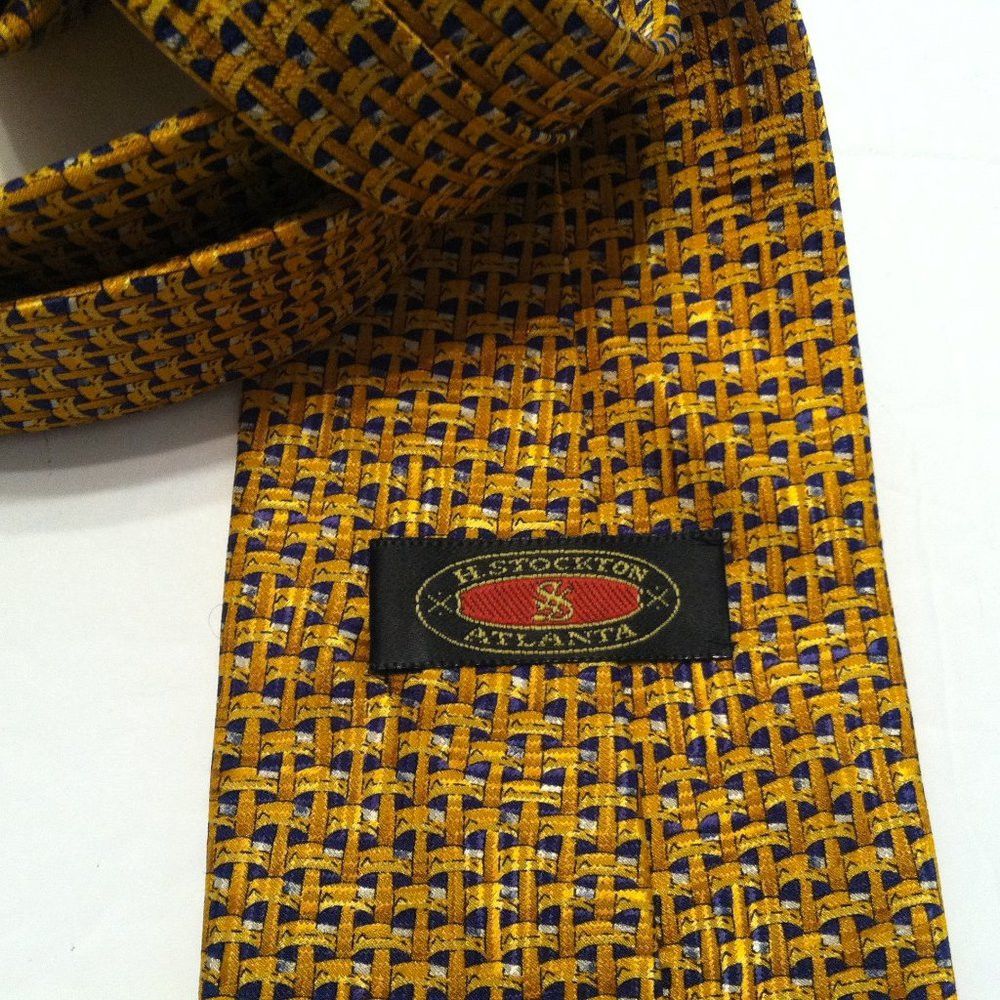 Robert Talbott ROBERT TALBOTT MEN'S NEW 100%SILK TIE WIDTH: 3 3/4" Size ONE SIZE - 3 Thumbnail
