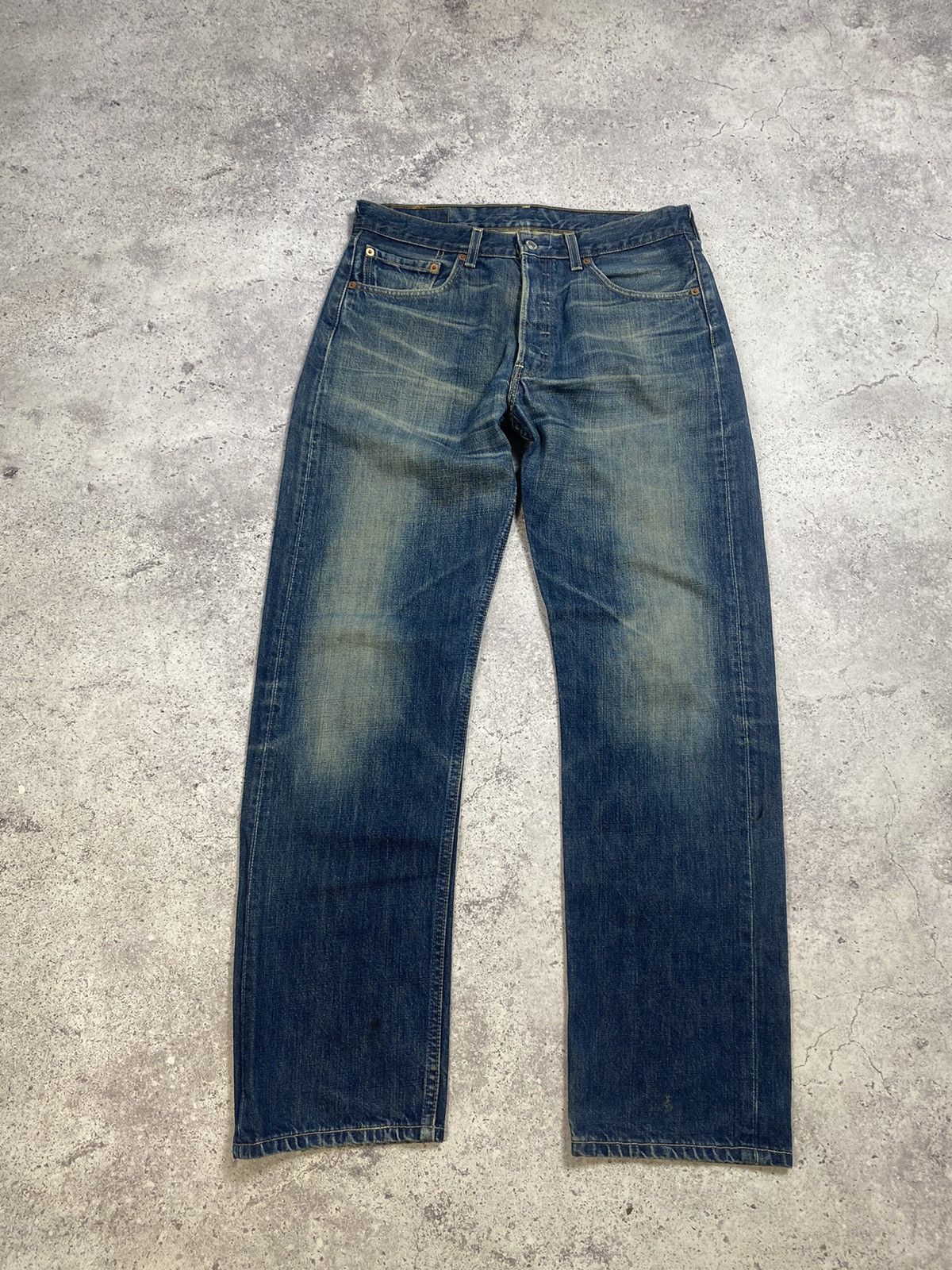 Levi's Levi’s Japanese 501 Vintage Dirty Washed Denim Jeans 32/30 | Grailed