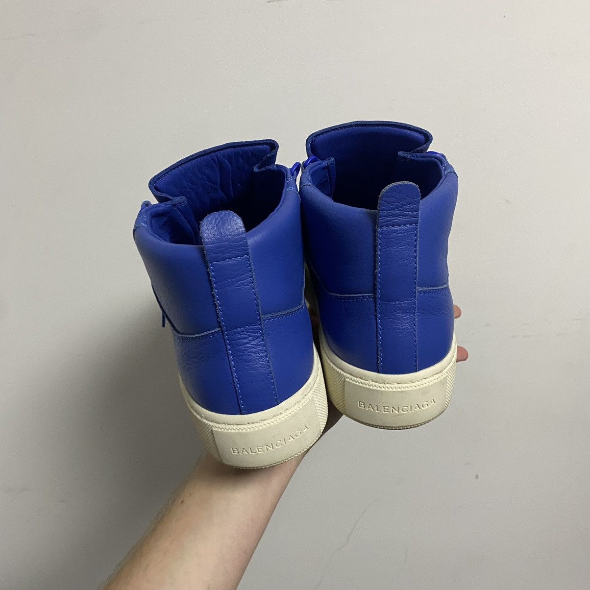 Balenciaga Balenciaga Arena Leather High Tops Size US 9 / EU 42 - 4 Thumbnail