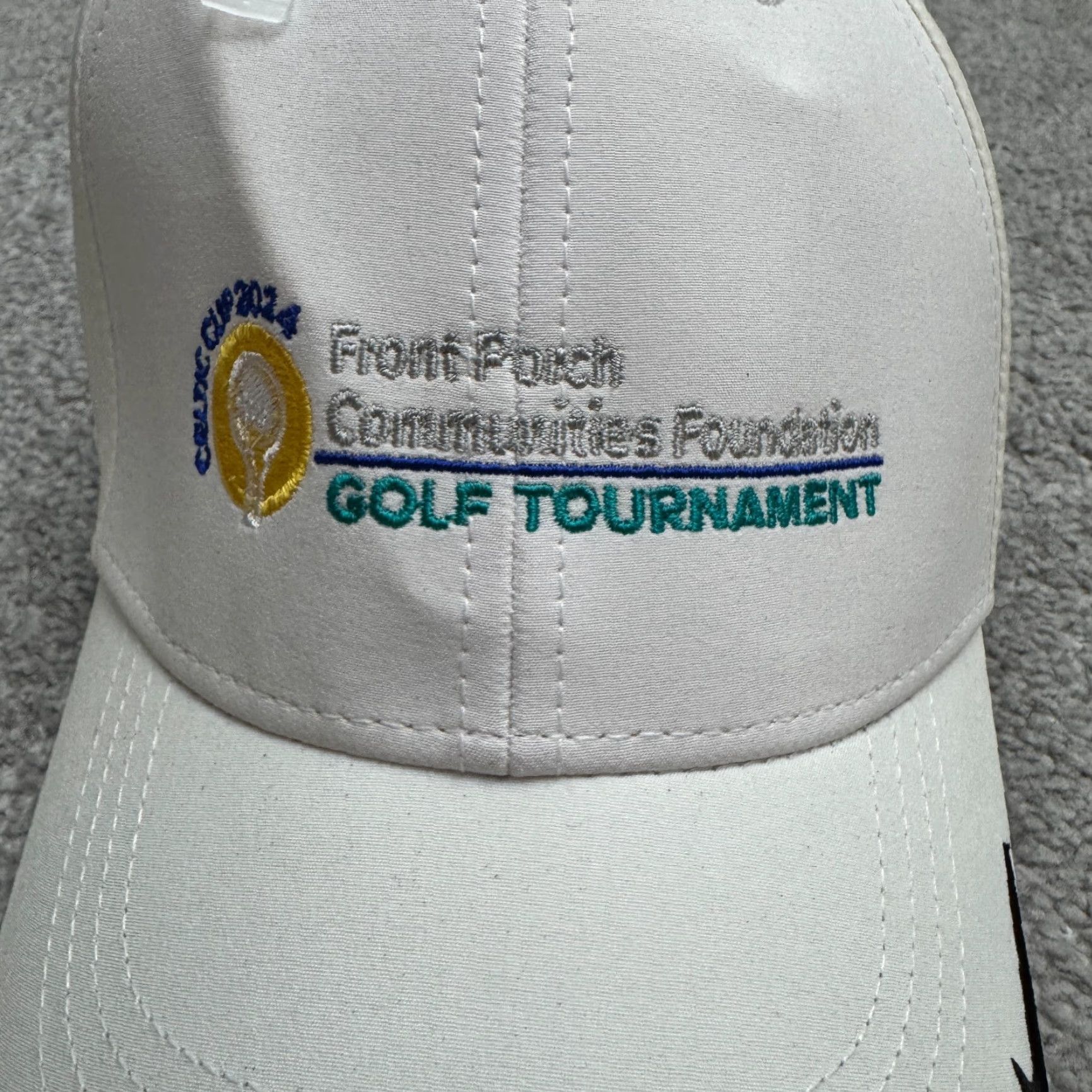 Nike Nike Golf Hat M White Dri-Fit Porch Front Porch Communities Celtic NWT Adjustable Lightweight Men Cap 90s? Size ONE SIZE - 6 Thumbnail