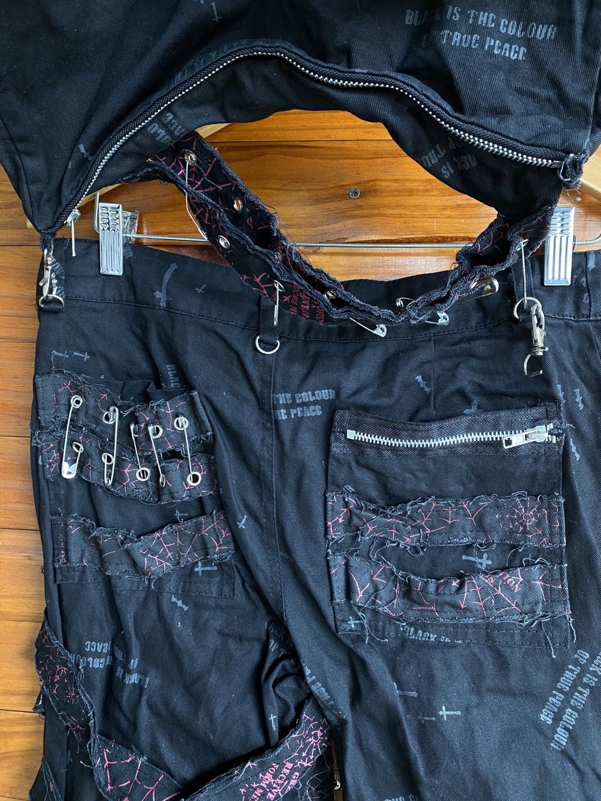 Japanese Brand GLP Gothic Lauta Punk Bondage Pant Black Multi-Strap Archive Size US 30 / EU 46 - 23 Thumbnail
