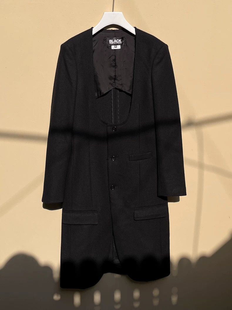 Comme des Garcons Comme Des Garcons Coat with special neckline Size M / US 6-8 / IT 42-44 - 6 Thumbnail