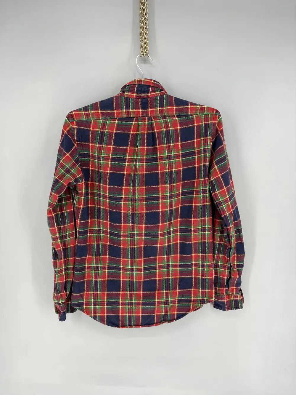 Polo Ralph Lauren Vintage Flannel Polo Raplh Lauren Plaid Shirt Travis style Size US S / EU 44-46 / 1 - 9 Thumbnail