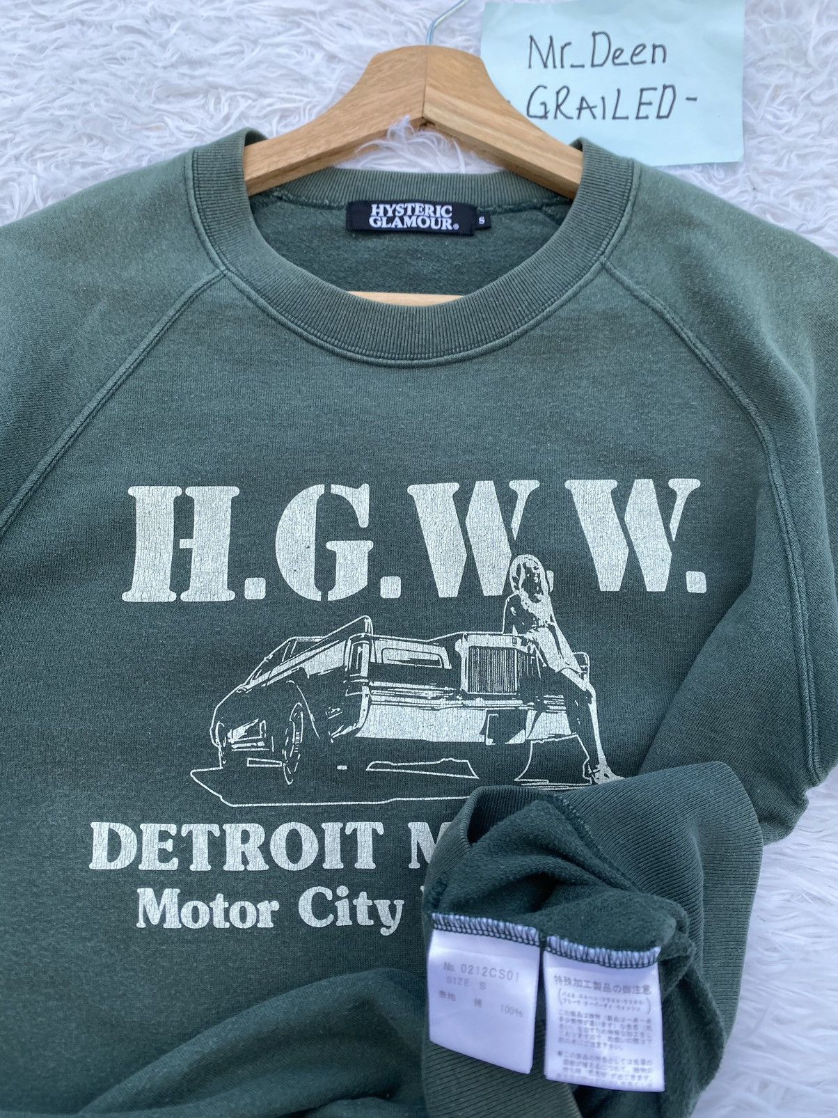 Hysteric Glamour Rare Vintage Hysteric Glamour HGWW Detroit Michigan Sweater Size US XS / EU 42 / 0 - 8 Thumbnail