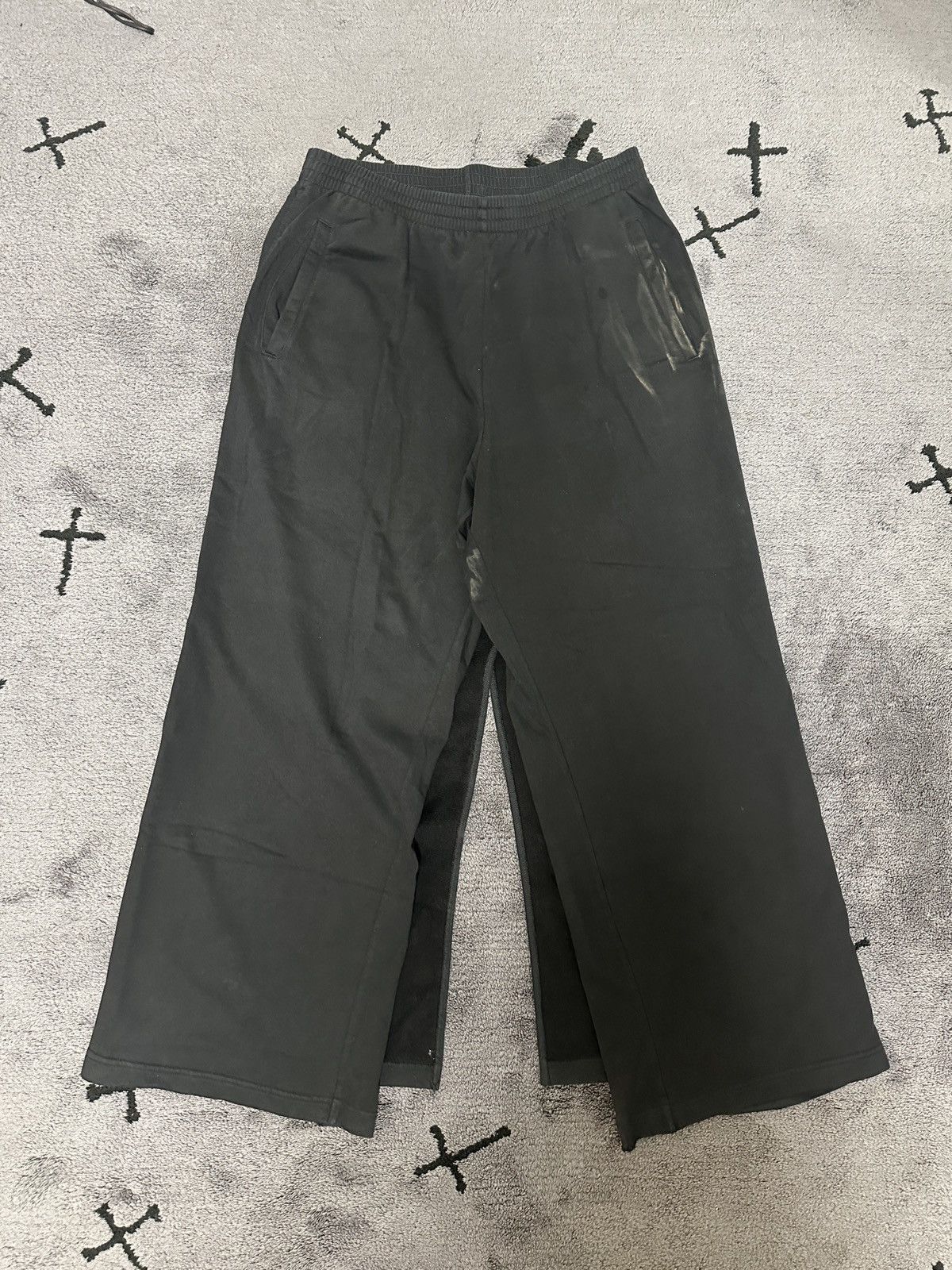 Balenciaga Layered Sweatpants Size US 34 / EU 50 - 2 Thumbnail