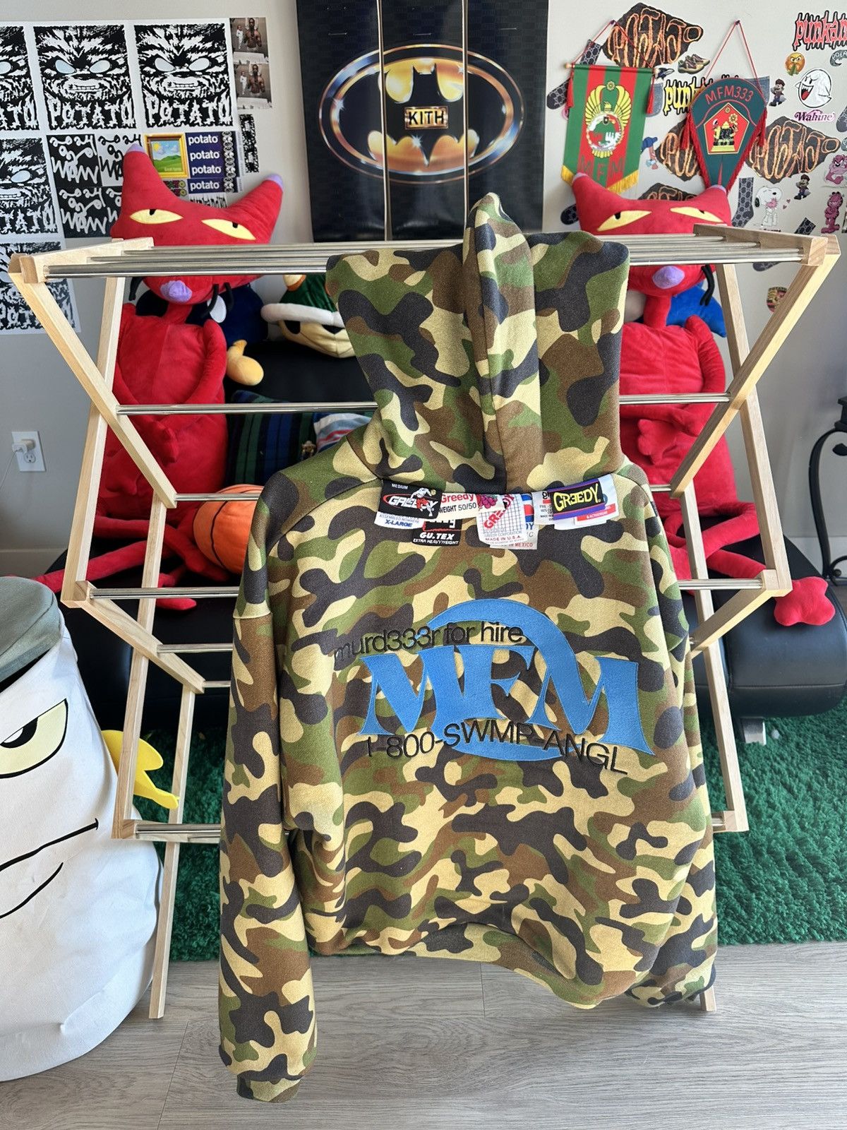 Greedy Unit × murd333r.fm MFM GREEDY(UNIT) Size US L / EU 52-54 / 3 - 4 Thumbnail