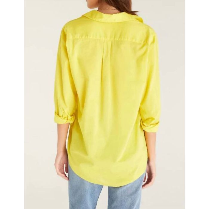 Z Supply Poolside Shirt In Lime Grailed