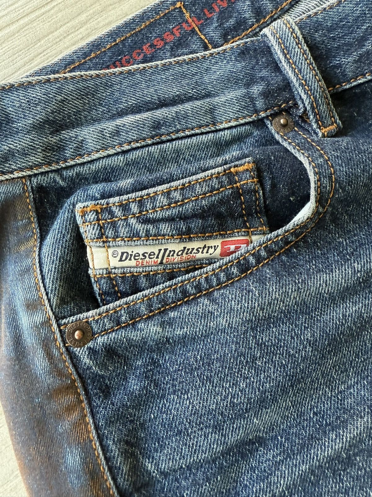 Diesel Diesel Straight Leg Denim W32 Size US 32 / EU 48 - 4 Thumbnail