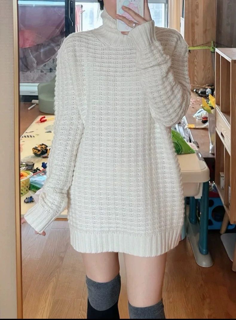 Loro Piana LORO PIANA Sheep's wool sweater dress Size M / US 6-8 / IT 42-44 - 3 Thumbnail