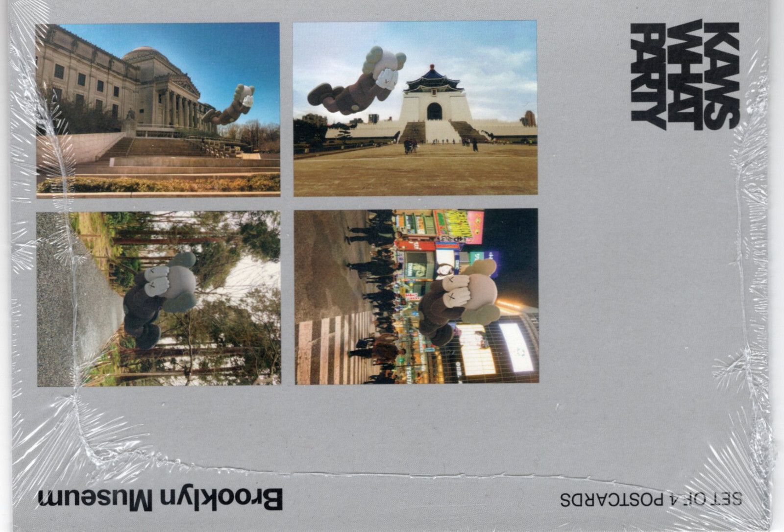 Kaws KAWS Brooklyn Museum Augmented Reality Postcard Set of 4 Size ONE SIZE - 2 Thumbnail
