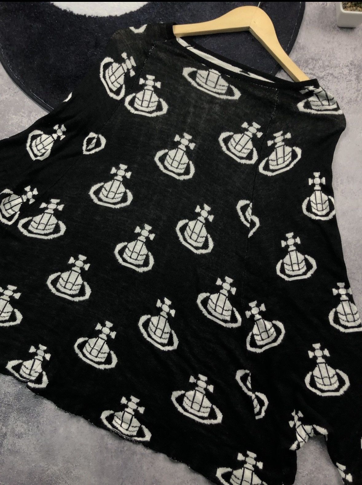 Other VIVIENNE WESTWOOD Style Vintage 1/3 Sleeve Sweater Streetwea Size M / US 6-8 / IT 42-44 - 3 Thumbnail