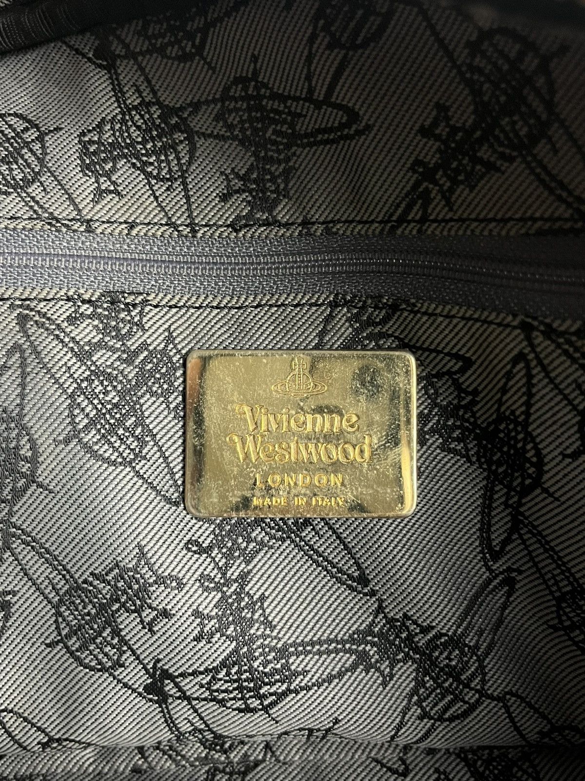 Vivienne Westwood Vivienne Westwood Derby Vinyl Leather Hamd Bag Size ONE SIZE - 4 Thumbnail