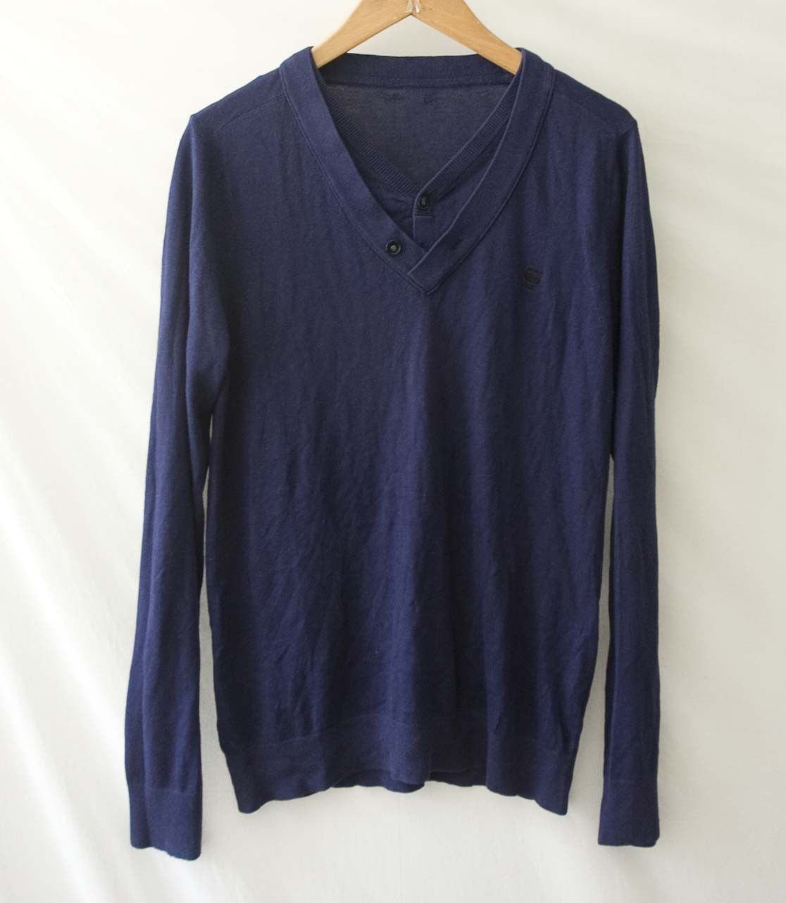 G-Star G Star Light Sweater Size S/M Dark blue Size US M / EU 48-50 / 2 - 1 Thumbnail