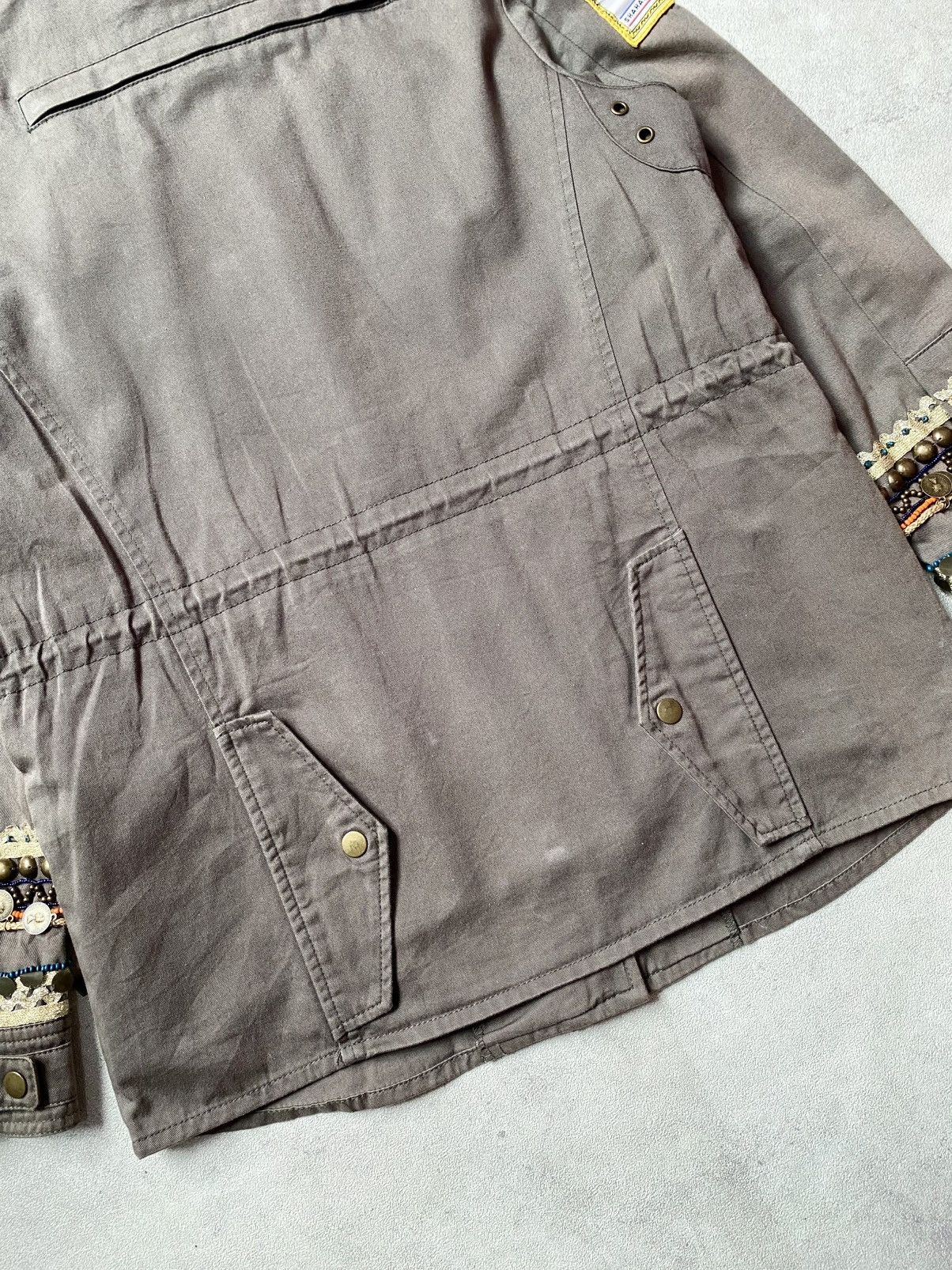 Japanese Brand JS New York Military Jacket Multipocket W/ Handcraft Accent Size US M / EU 48-50 / 2 - 13 Thumbnail