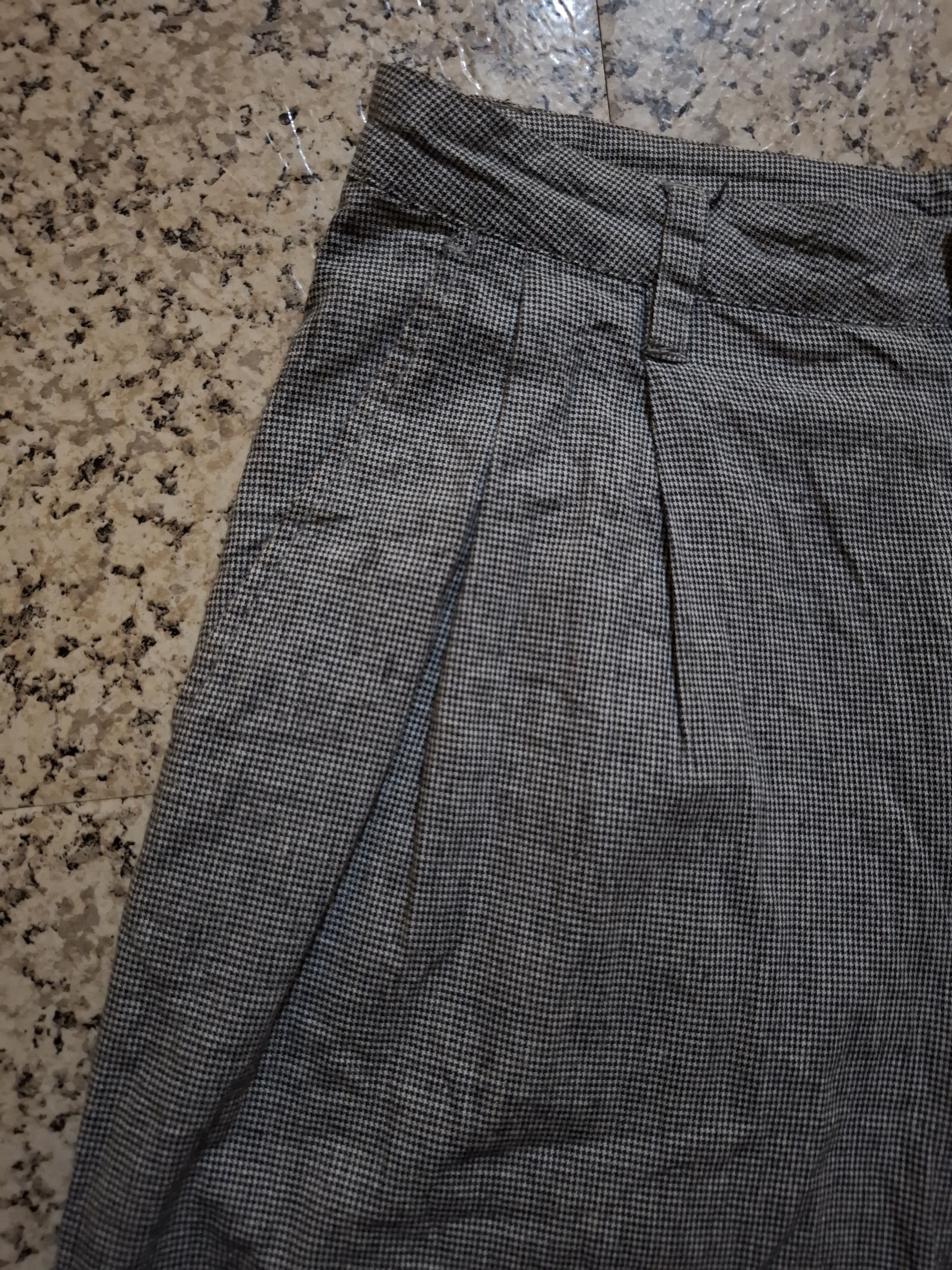 X-Girl X-GIRL Japan Houndstooth Check Pleated Shortspants RARE Size 28" / US 6 / IT 42 - 3 Thumbnail