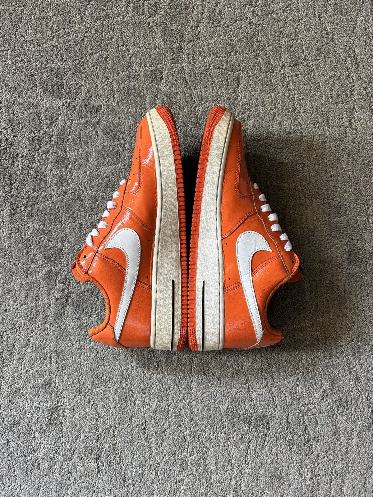 Nike Nike Air Force 1 Premium Halloween 2006 Black/White-Orange Size US 9 / EU 42 - 5 Thumbnail