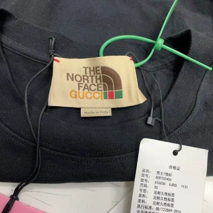 Gucci Gucci Gucci x The North Face Logo T-shirt -2506 Size US XS / EU 42 / 0 - 3 Thumbnail