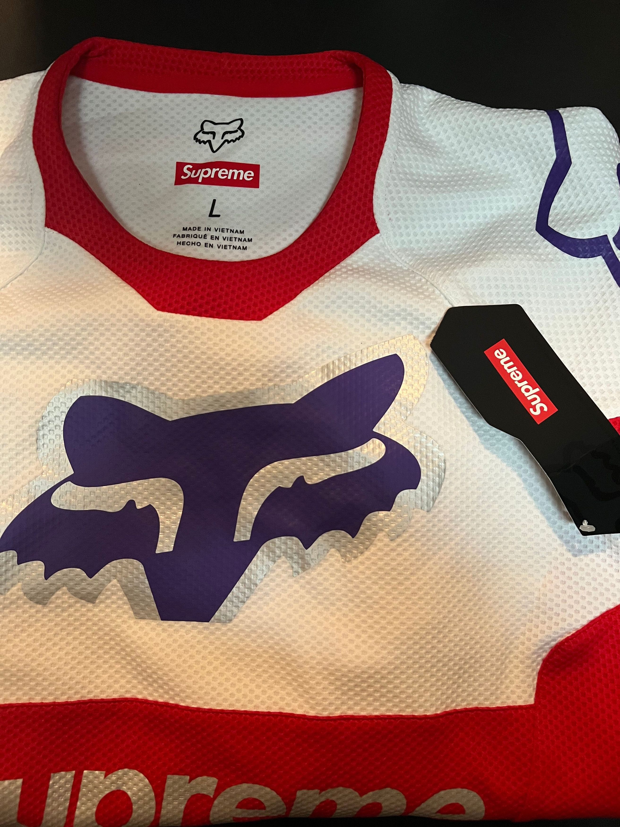 Supreme Supreme Fox Racing Moto Jersey Top | Grailed