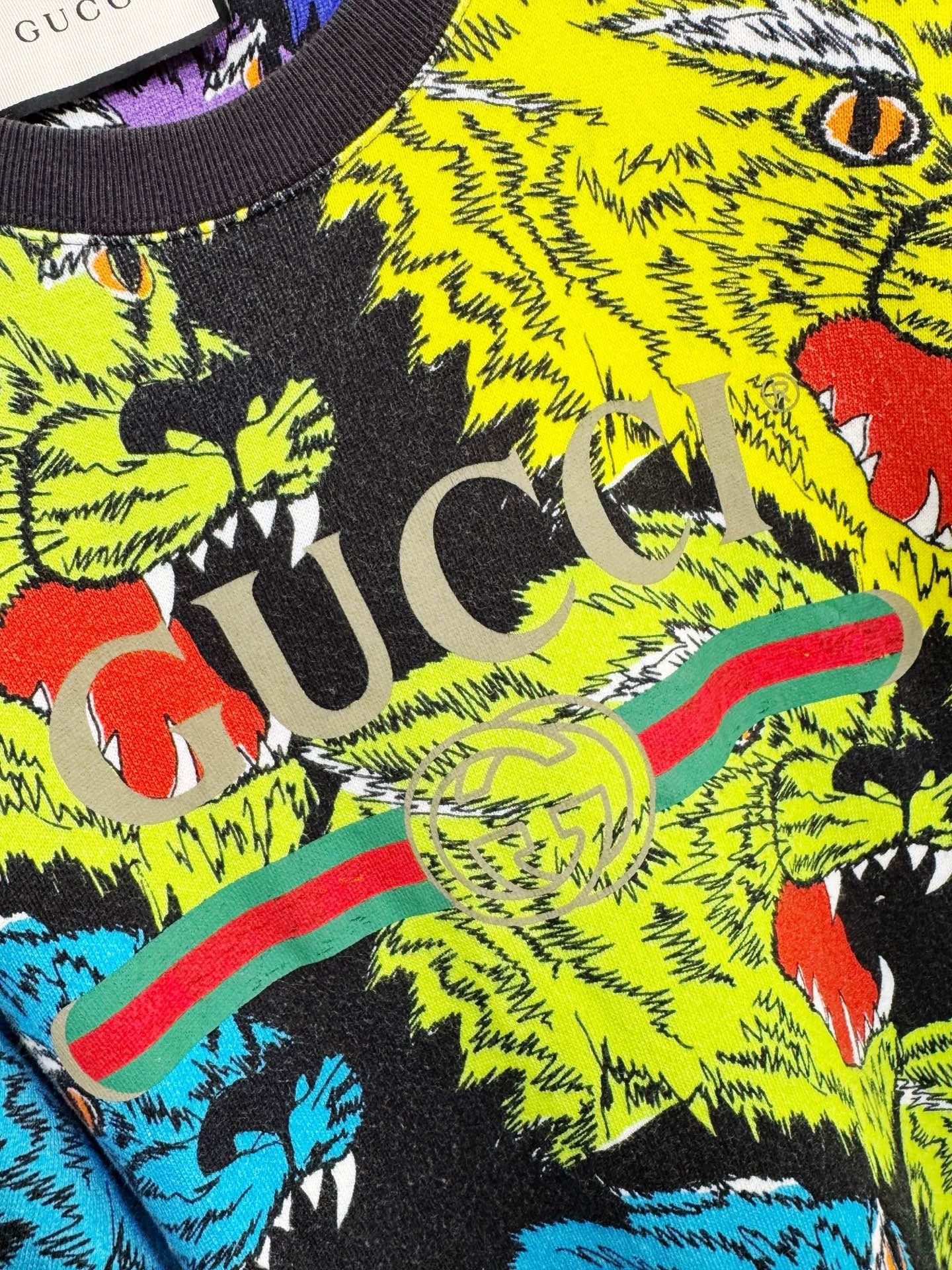 Gucci Authentic Gucci sweatshirt, size M Size US M / EU 48-50 / 2 - 2 Thumbnail