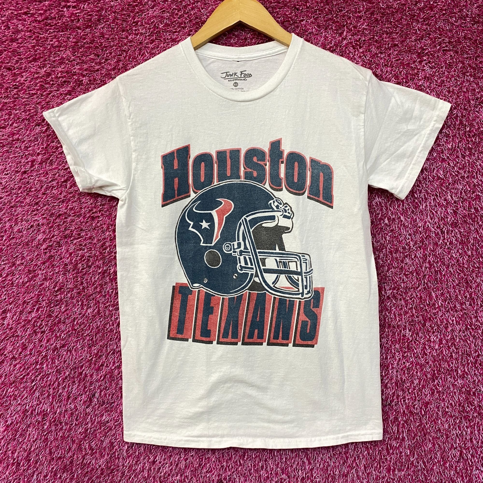 Junk Food Junk Food Clothing NFL Houston Texans Throwback Helmet Logo Size US XS / EU 42 / 0 - 1 Thumbnail