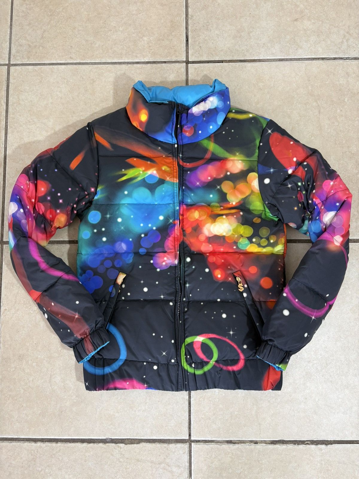Swagger Galaxy Reversible Puffer Jacket