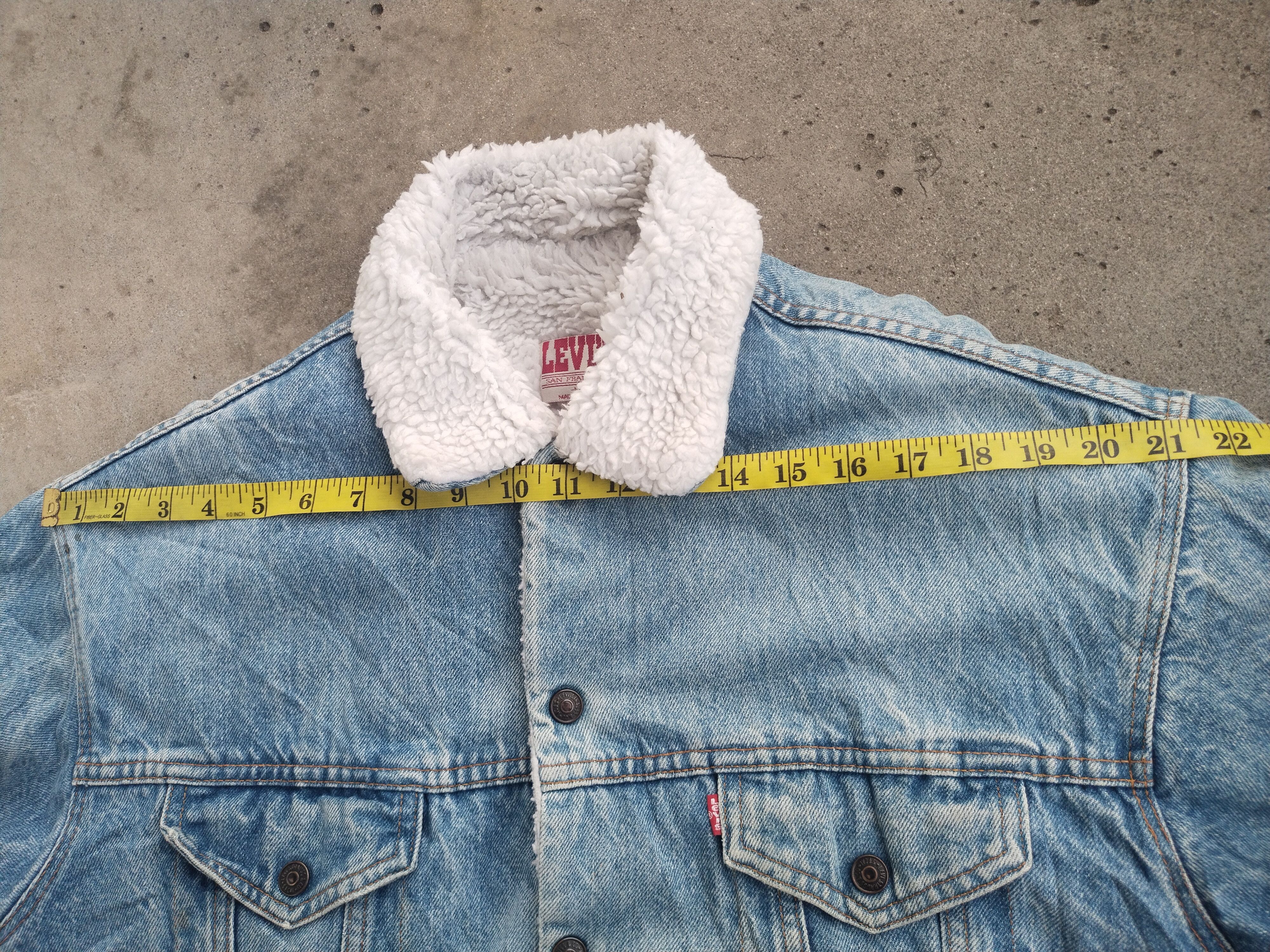 Levi's Vintage Clothing Vintage Levi's Sherpa Lined Denim Trucker Jacket Size US M / EU 48-50 / 2 - 15 Thumbnail