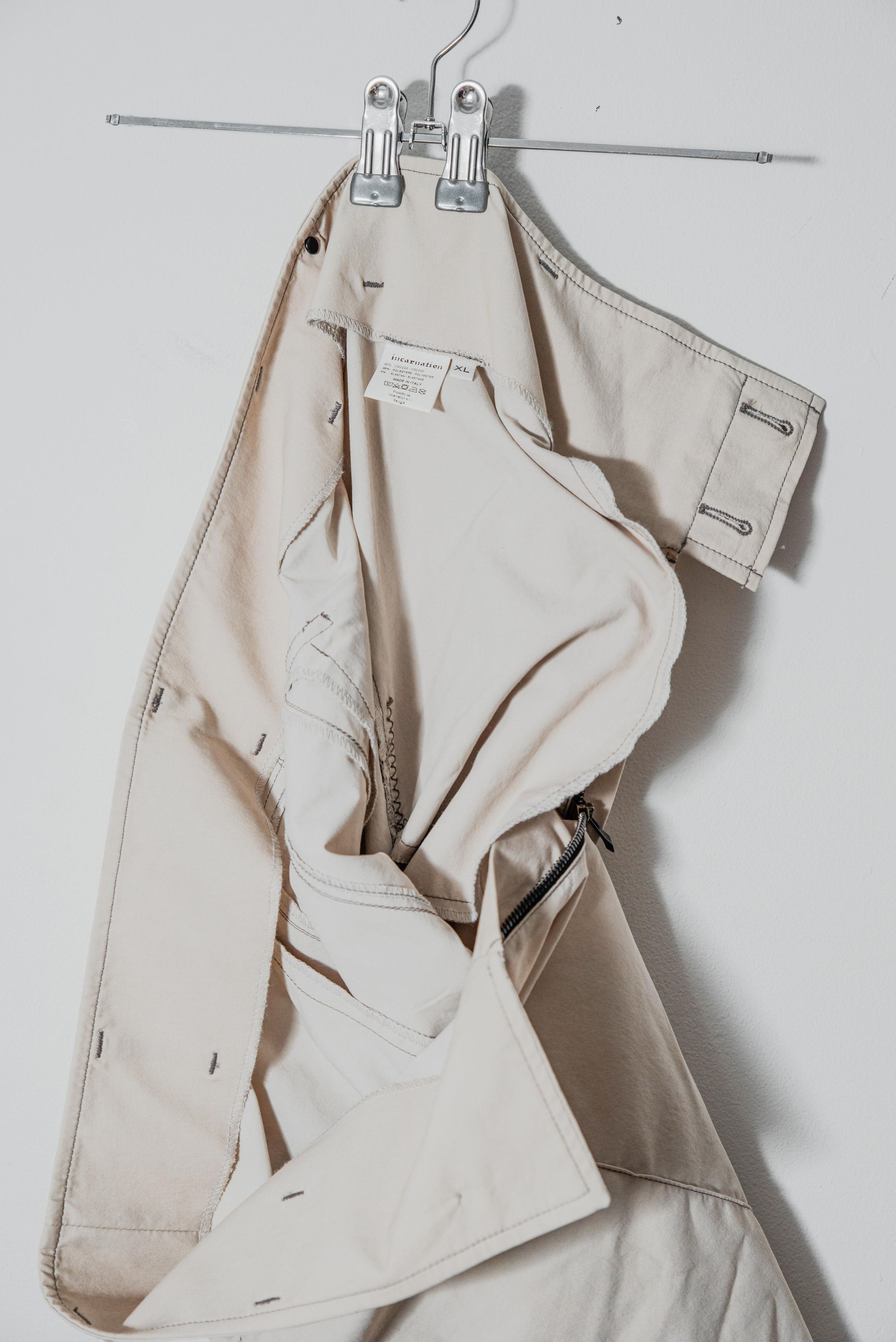 Incarnation Incarnation Beige Cropped Pants Size US 34 / EU 50 - 8 Thumbnail