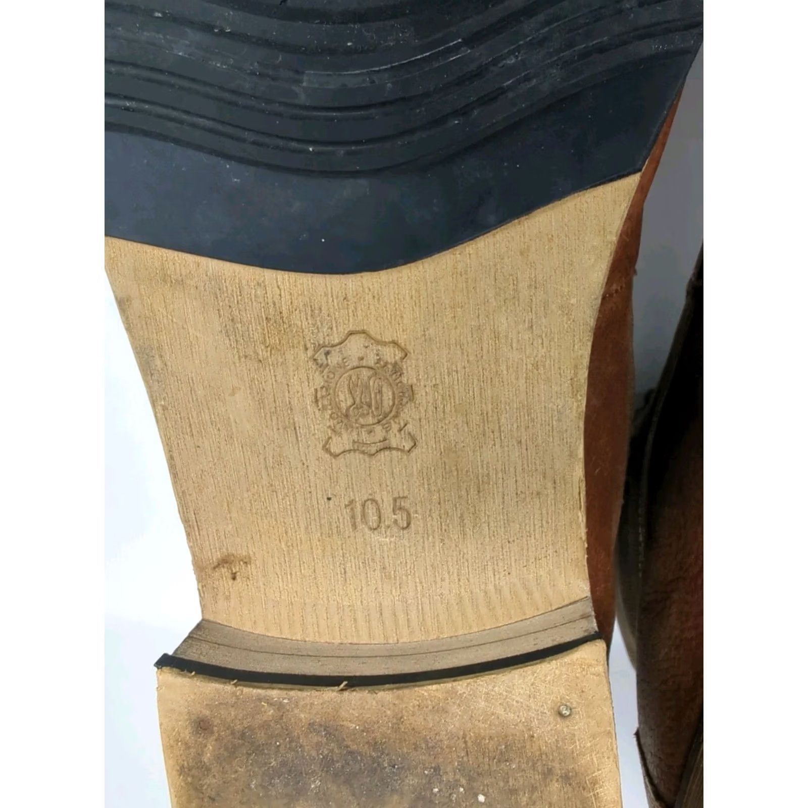 Vintage Aston Grey Canyon Boots Mens 10.5 Chukka Ankle Leather Brown Tobacco Canvas Leather Boots Casual Mens Size 10.5 US Boots Brown Leather Canyon Size US 11 / EU 44 - 7 Thumbnail