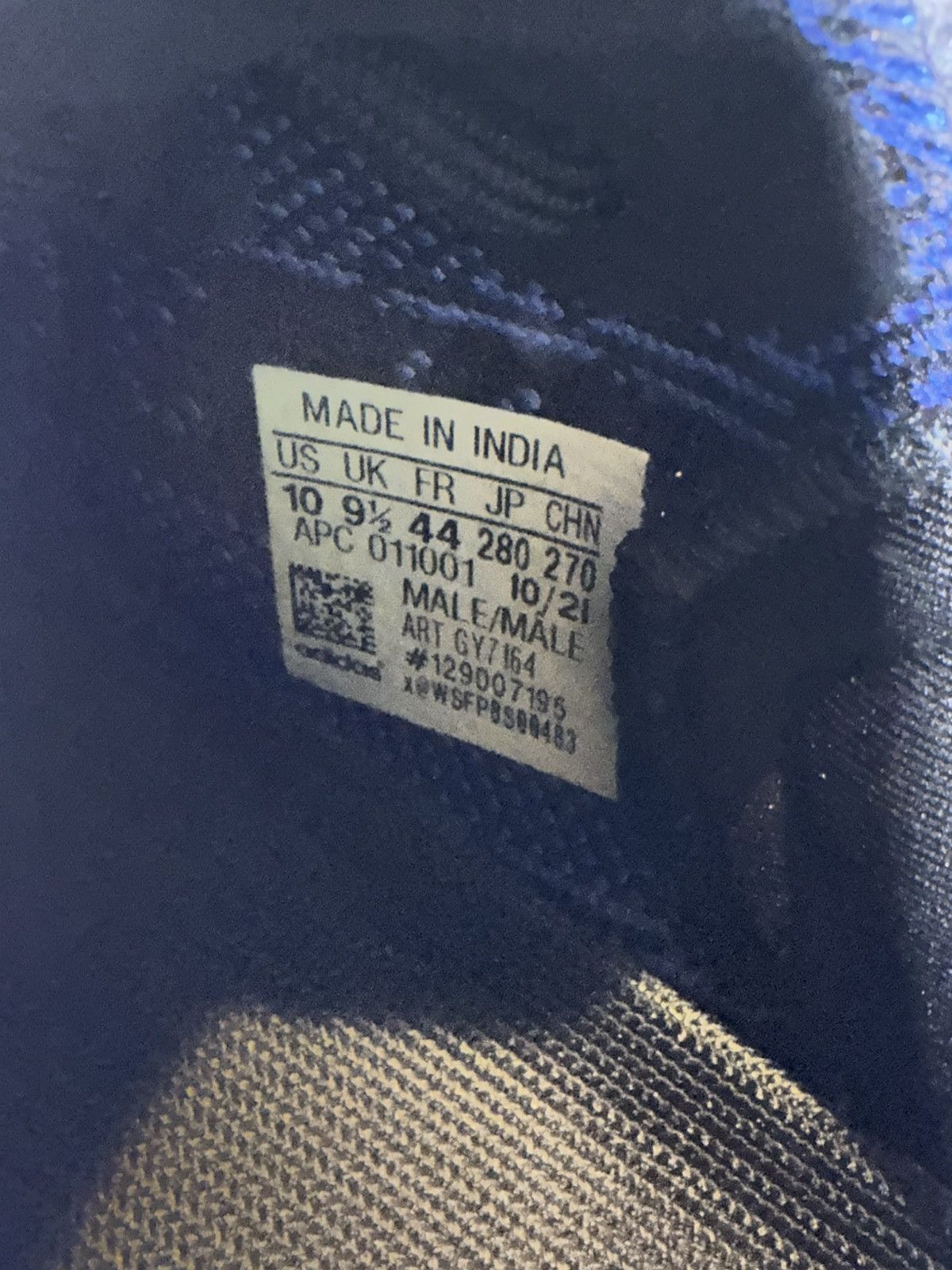 Yeezy Adidas Yeezy Boost 350 V2 "Dazzling Blue" Size US 10 / EU 43 - 6 Thumbnail