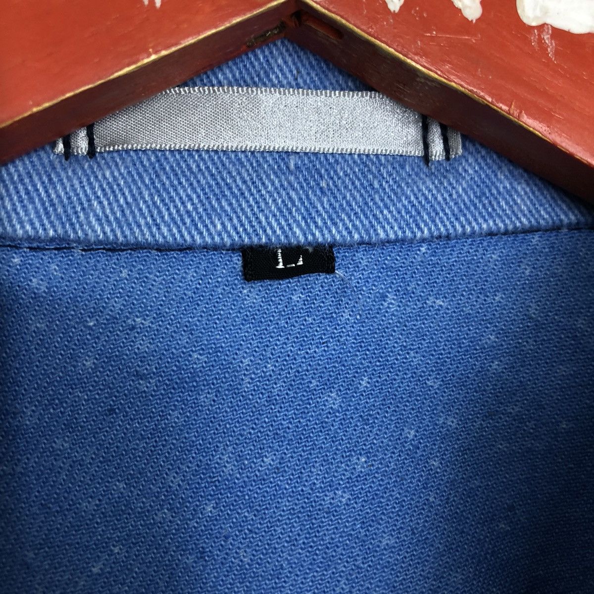 Japanese Brand Mitsubishi Matsuzakaya Ginza Denim Jacket Size M / US 6-8 / IT 42-44 - 7 Thumbnail