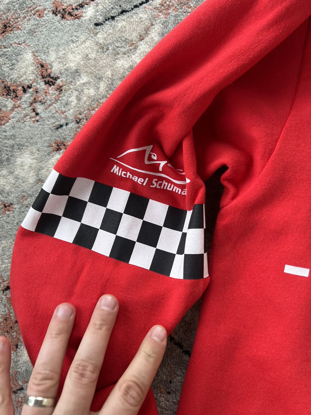Formula 1 Very Rare Michael Schumacher F1 World Champion Hoodie Size US XL / EU 56 / 4 - 7 Thumbnail