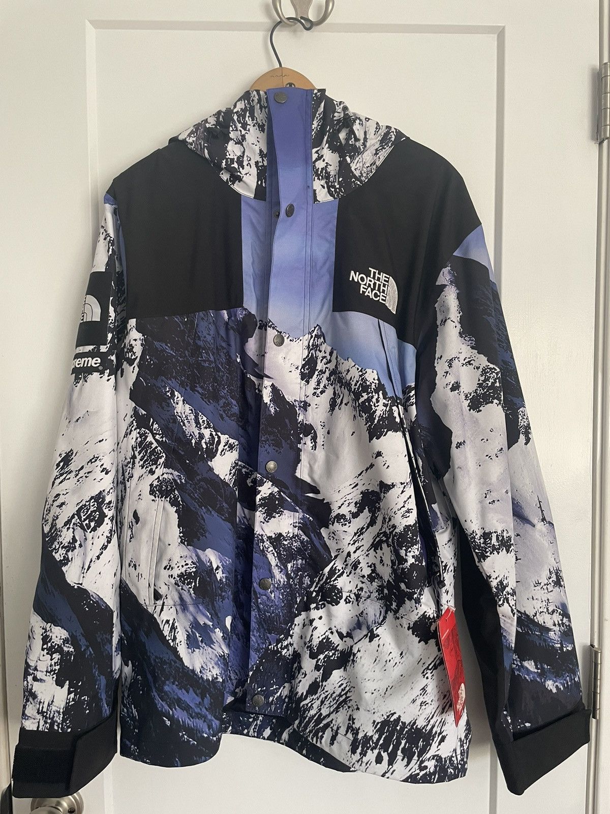 Louis Vuitton X Supreme Jacquard Denim N-3B Parka Size 52