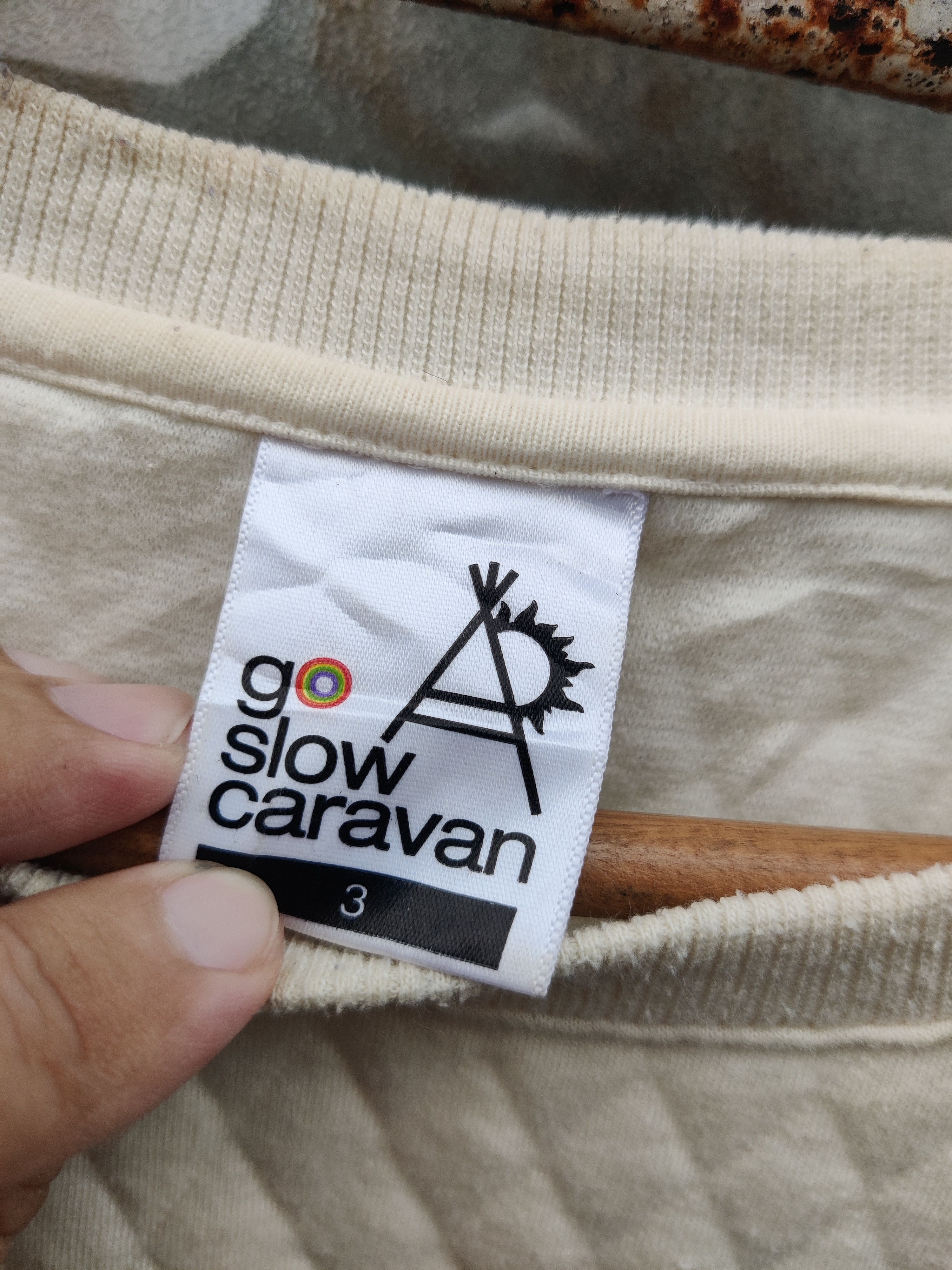 go slow caravan Vintage Go Slow Caravan BASIC pocket Shirt Size US M / EU 48-50 / 2 - 9 Thumbnail