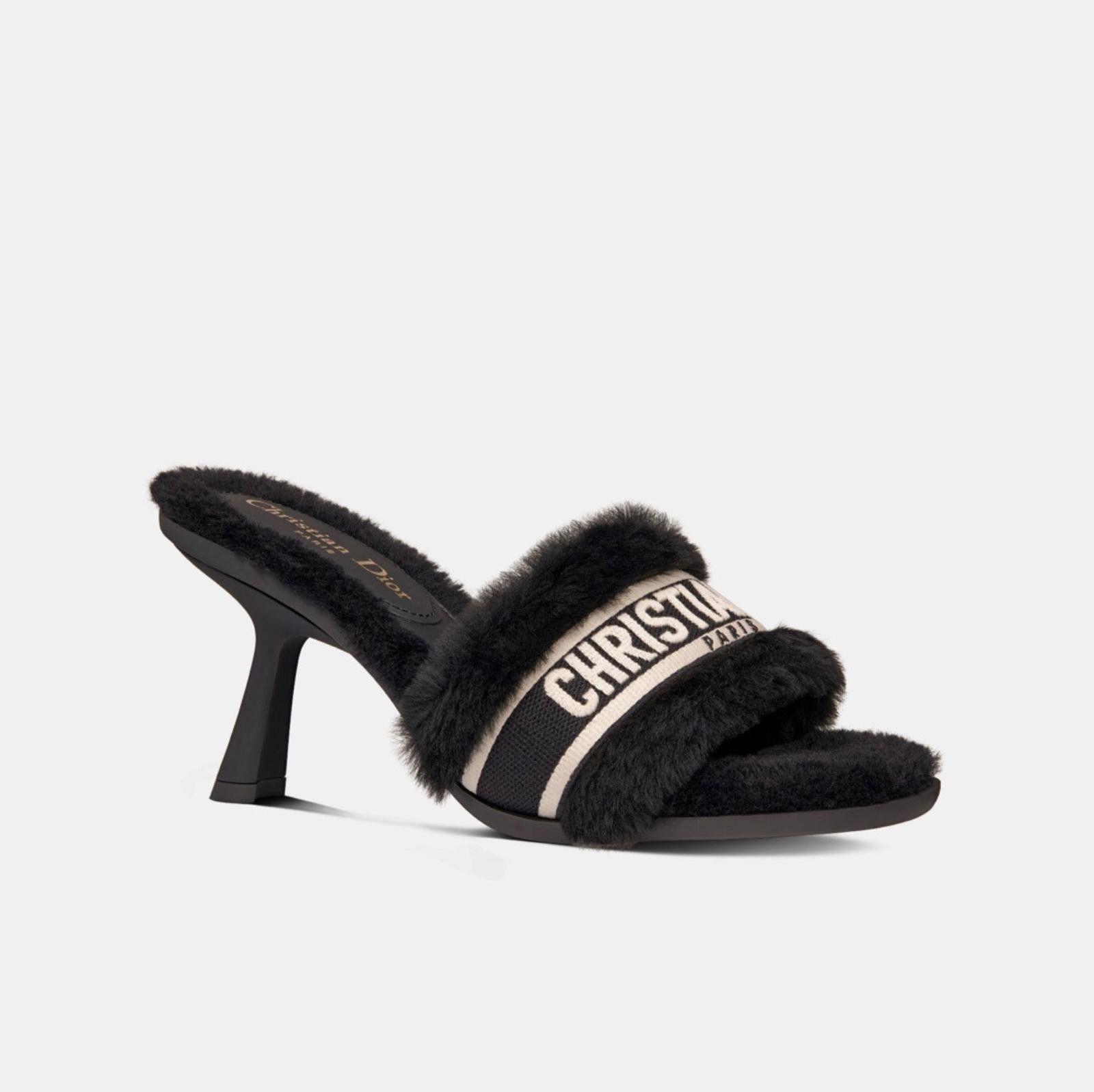 Dior Dior Dway Heeled Slide Sandals Size US 10.5 / IT 40.5 - 2 Thumbnail
