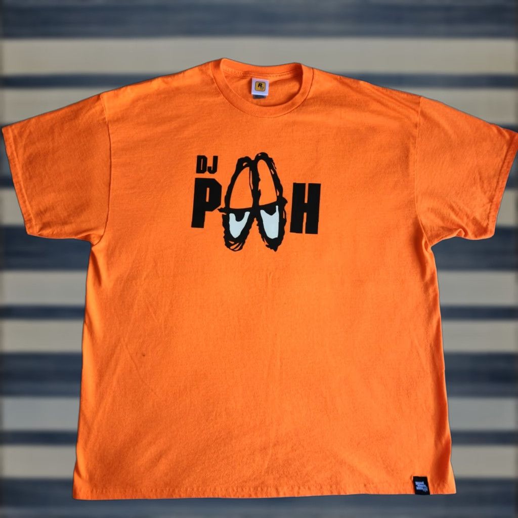 Vintage VINTAGE Grand Theft Auto GTA V DJ Pooh Rockstar Games 2013 Rare Orange 2XL Promo T-Shirt Shirt Mens Short Sleeve Crew Ne... Size US XXL / EU 58 / 5 - 1 Thumbnail