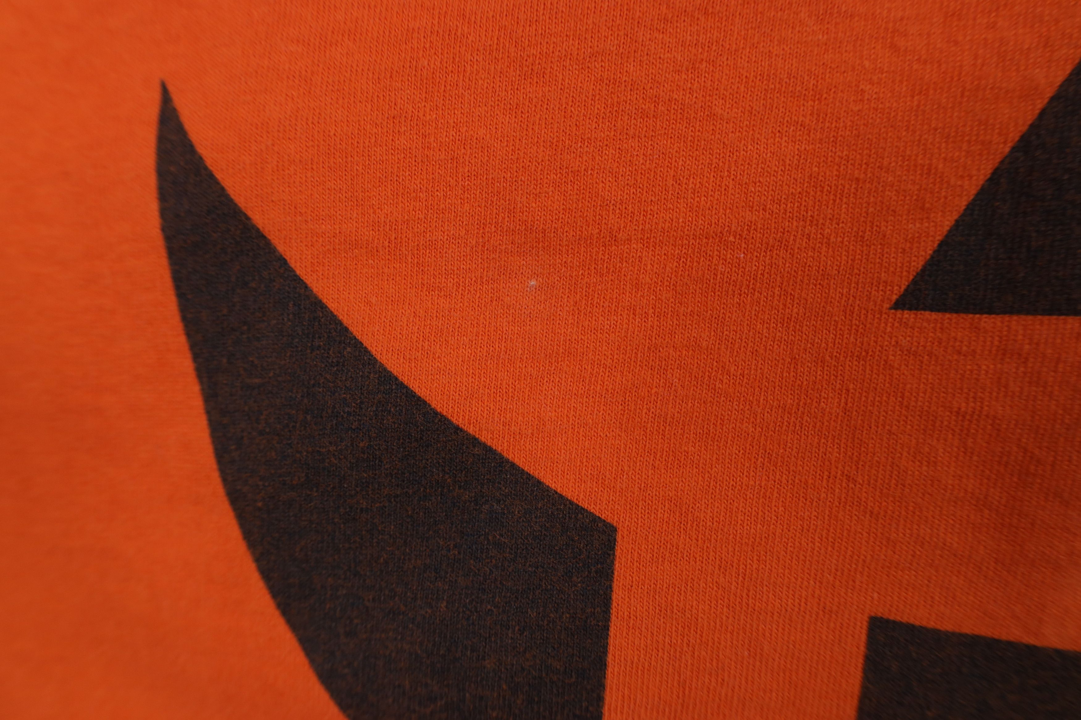 Vintage Vintage 90s Streetwear Pumpkin Face Short Sleeve T-Shirt Size US XL / EU 56 / 4 - 6 Thumbnail