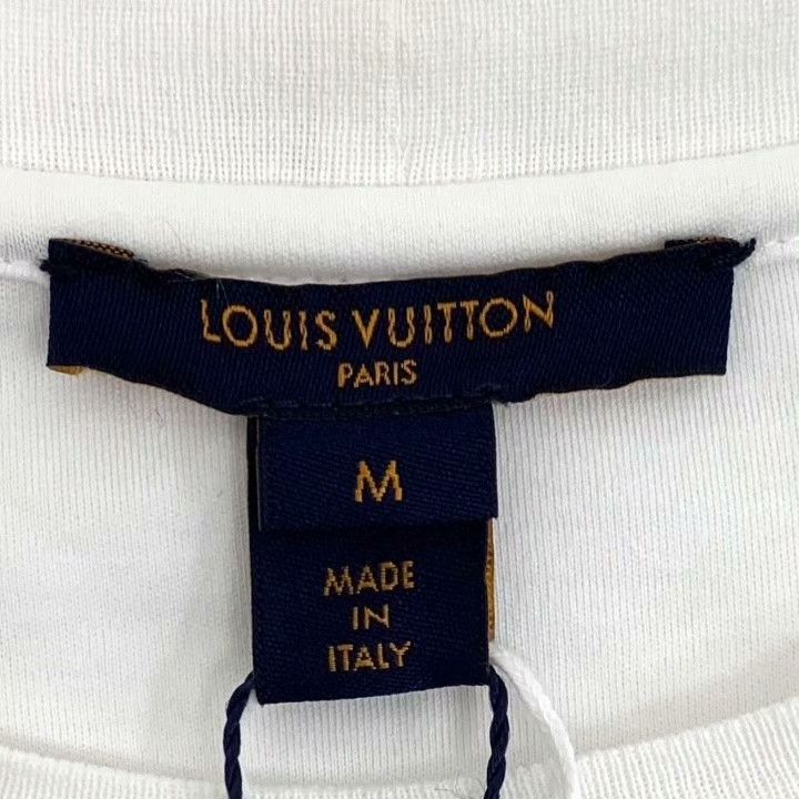 Louis Vuitton Louis Vuitton White Watch Badge Embroidered T-Shirt Size US M / EU 48-50 / 2 - 5 Thumbnail