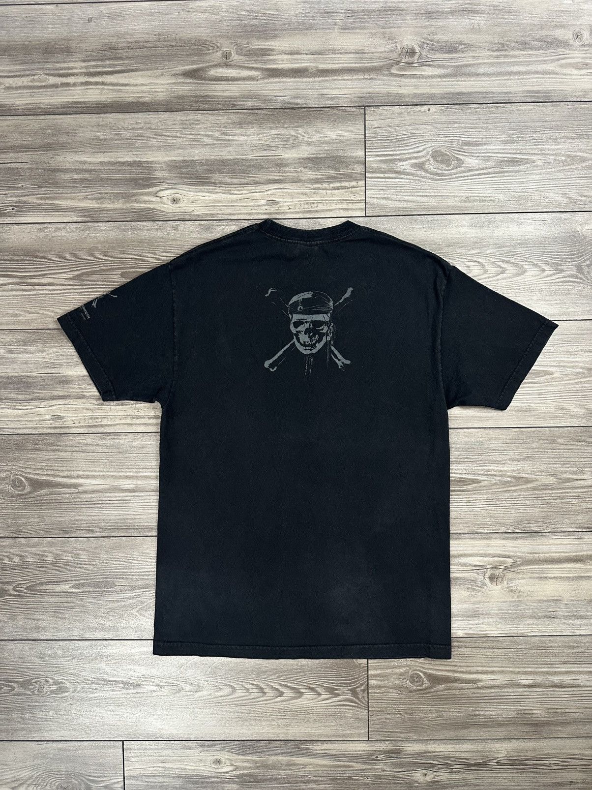 Disney Vintage Y2K Pirates Of The Caribbean At Worlds End T Shirt Size US L / EU 52-54 / 3 - 2 Thumbnail