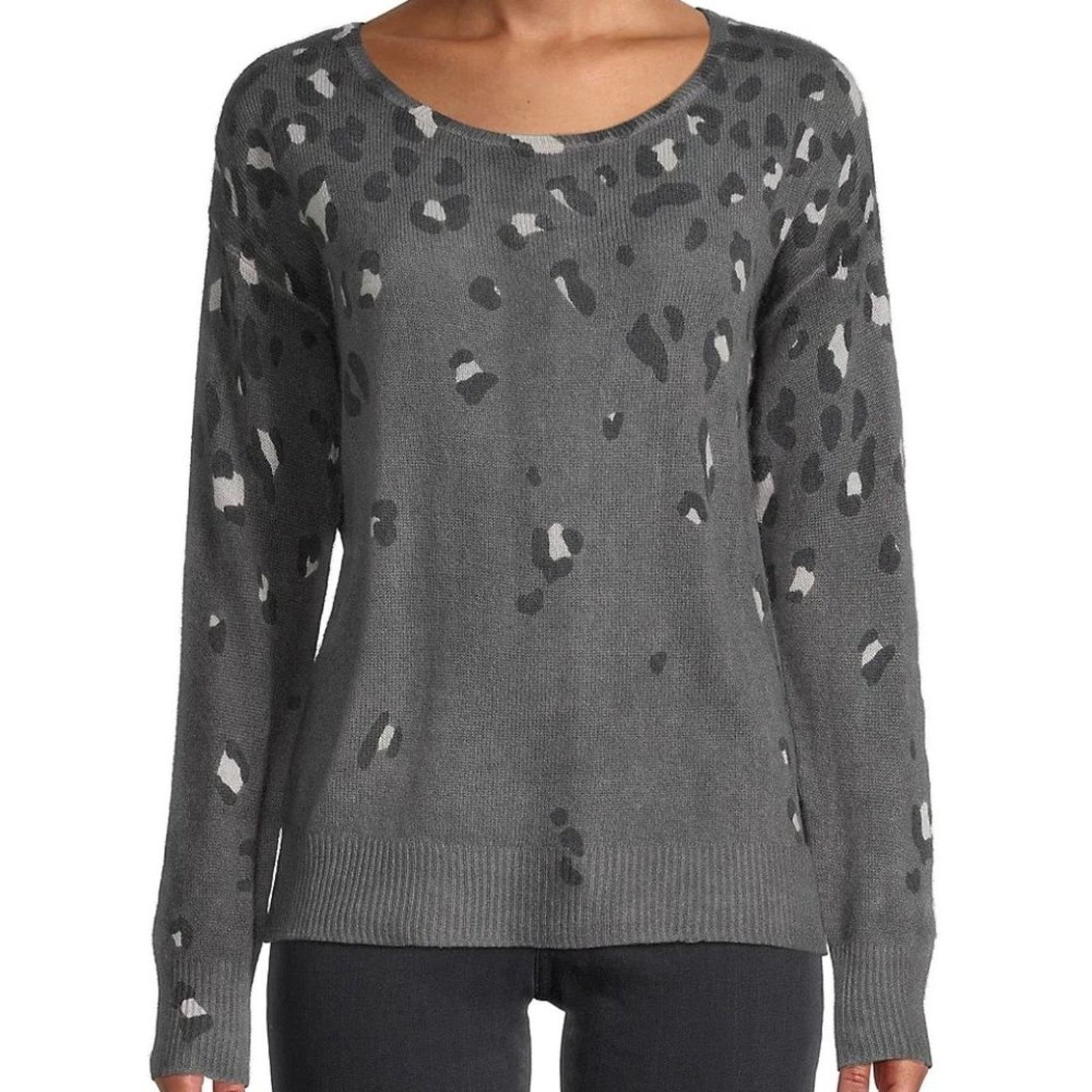 360Cashmere Tavi Leopard-Pattern Cashmere Sweater from 360 CASHMERE Size XS / US 0-2 / IT 36-38 - 1 Thumbnail