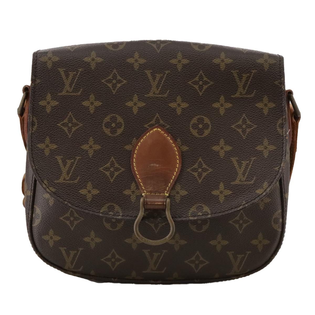 LOUIS VUITTON Monogram Saint Cloud GM Shoulder Bag M51242