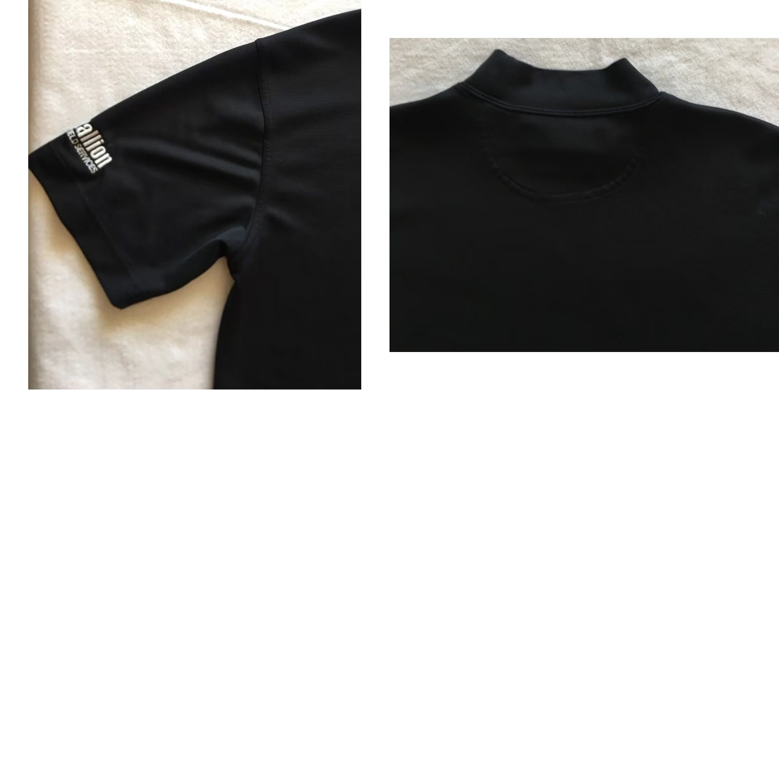Vintage Greg Norman Golf Shirt Mens M Black Short Sleeve Moisture Wicking Crew Neck 100% Polyester Golf Shirt Mens Regular Fit Size US M / EU 48-50 / 2 - 8 Thumbnail